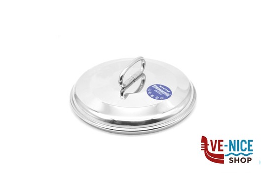 inox ECO - COPERCHIO BOMBATO CM 14 INOX 209-14 METALSOMMA