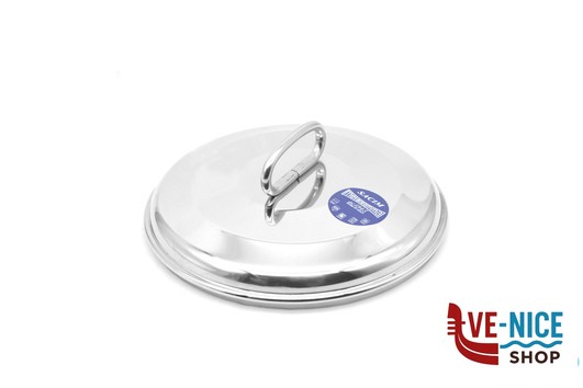 inox ECO - COPERCHIO BOMBATO CM 16 INOX 209-16 METALSOMMA