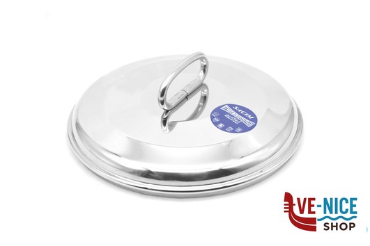 inox ECO - COPERCHIO BOMBATO CM 22 INOX 209-22 METALSOMMA