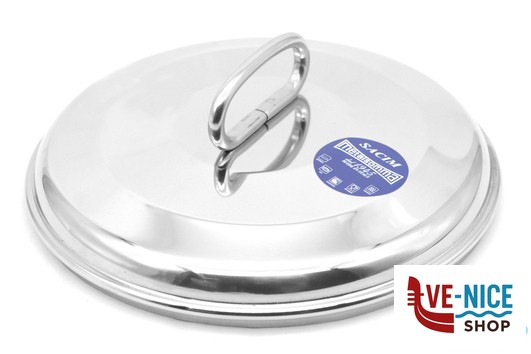 inox ECO - COPERCHIO BOMBATO CM 30 INOX 209-30 METALSOMMA