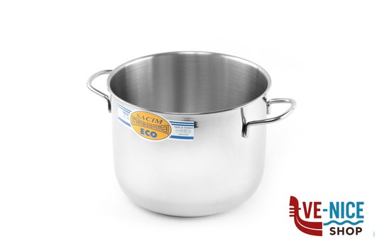 inox ECO - PENTOLA 2 MANICI CM 18 INOX 202-18 METALSOMMA
