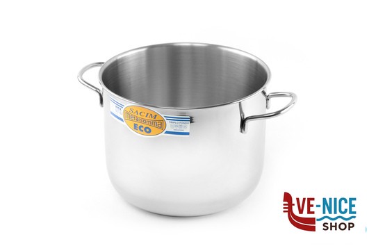 inox ECO - PENTOLA 2 MANICI CM 20 INOX 202-20 METALSOMMA