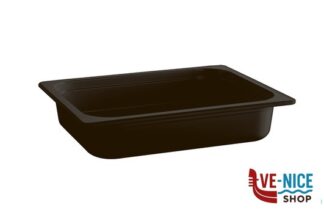 gastronorm ECOLINE-CONTENITORE GN 1/2 CM 32,5 X 26,5 XH. 6,5 3,4 LITRI IN MELAMINA, NERO APS ASSHEUER POTT GMBH E CO KG