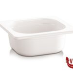 0 ECOLINE-CONTENITORE GN 1/6 CM 17,6 X 16,2 XH. 6,5 0,8 LITRI IN MELAMINA, BIANCO APS  ASSHEUER POTT GMBH E CO KG