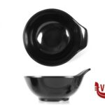 melamina EFAY ORIENTAL MELAMINA-CIOTOLA NERA CM 11,5X11,5X5,5H E219105 ILSA