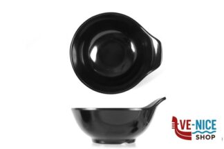 melamina EFAY ORIENTAL MELAMINA-CIOTOLA NERA CM 11,5X11,5X5,5H E219105 ILSA