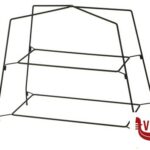 alzate MIRIAM STAND INOX PER VASSOI RETTANGOLARI CM 46,0X60,5X H  CM 77,0 ILSA