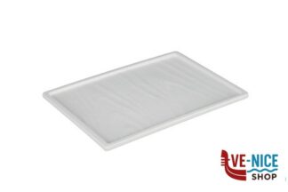 accessori da portata EFAY TAIJI-VASSOIO RETTANGOLARE MELAMINA BIANCA CM 20,3X14,6 H1,3 E412308IV00 ILSA