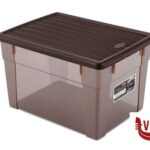 altri accessori ELEGANCE BOX-XLH-39X29X24H MOKA-TRASPARENTE 30860 STEFANPLAST