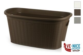 igiene e pulizia ELEGANCE CESTA PORTABIANCHERIA COLORI ASSORTITI CM.38X58X28 STEFANPLAST