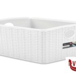 altri accessori ELEGANCE CESTINO-LH-36X29X13H BIANCO 30990 STEFANPLAST