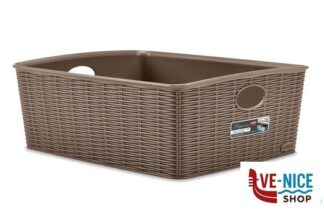 altri accessori ELEGANCE CESTINO-LH-36X29X13H TORTORA 30991 STEFANPLAST