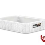 altri accessori ELEGANCE CESTINO-M-25X19X6H BIANCO  30930 STEFANPLAST