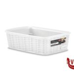 altri accessori ELEGANCE CESTINO-S- 20X14X6H BIANCO 30900 STEFANPLAST