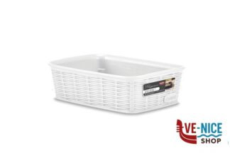 altri accessori ELEGANCE CESTINO-S- 20X14X6H BIANCO 30900 STEFANPLAST