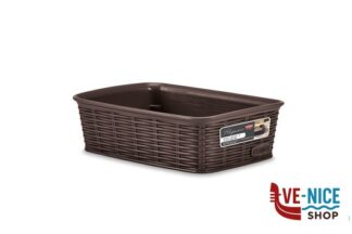 altri accessori ELEGANCE CESTINO-S-20X14X6H MOKA 30902 STEFANPLAST