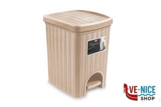 pattumiere ELEGANCE PATTUMIERA BAGNO LT 20 CASHMERE STEFANPLAST