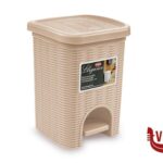 pattumiere ELEGANCE PATTUMIERA BAGNO LT6 CASHMERE STEFANPLAST