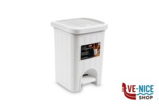 pattumiere ELEGANCE PATTUMIERA LT.20 BIANCA CM.31X27X39 30800 STEFANPLAST