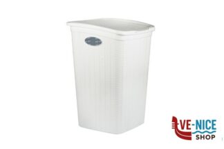 porta biancheria ELEGANCE PORTABIANCHERIA BIANCO LT.50 CM.37X38X54 30050 STEFANPLAST