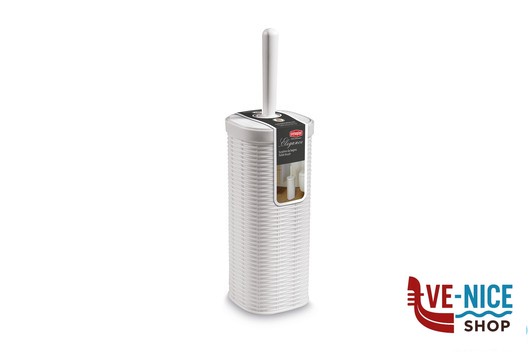 igiene e pulizia ELEGANCE PORTASCOPINO BIANCO CM 11X11 H.40 30700 STEFANPLAST