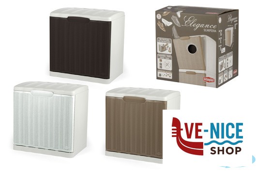 altri accessori ELEGANCE SCARPIERA TORTORA CM 40X30X40 30341 STEFANPLAST - immagine 4