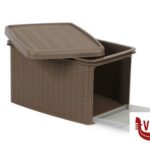 altri accessori ELEGANCE SCATOLA TORTORA CON APERTURA  CM.19X29X16H 30022 STEFANPLAST