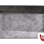 0 ELEMENT-VASSOIO MELAMINA EFFETTO CEMENTO GN 1.4 CM.26,5X16,2 H.3,5 APS  ASSHEUER POTT GMBH E CO KG