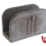 portatovaglioli ELEMENT-PORTATOVAGLIOLI CM16X7,5XH.10 IN MALTA DI CEMENTO CON BASE ANTIGRAFFIO APS  ASSHEUER POTT GMBH E CO KG