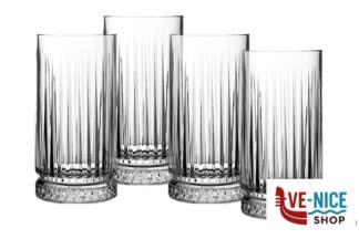 vetro ELYSIA - CONFEZIONE 4 BICCHIERI LONG DRINK CL 44,5 PASABAHCE