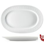 porcellana EMOTION BIANCO-PIATTO OVALE CM 32 EM32KY00 KUTAHYA SERAMIK