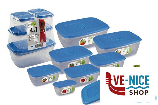 plastica ERMETICI BLU-CONTENITORE RETTANGOLARE L.4,0 CM20,5X29,5X12,5H -6465112-6465266 GIOSTYLE LIFESTYLE SPA - immagine 3