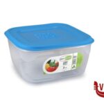 plastica ERMETICI BLU-CONTENITORE QUADRATO L.3,0 CM22X22X12,5H-6465105-6465259 GIOSTYLE   LIFESTYLE SPA