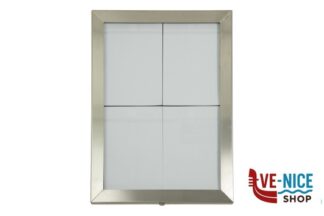 segnaletiche ESPOSIT. PORTAMENU LED INOX 50,5X66,7 SECURIT