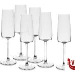 vetro cristallino ESSENTIAL - CONFEZIONE 6 CALICI FLUTE CL 30  27287020006 RCR CRISTALLERIA ITALIANA