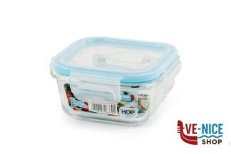 vetro EVER FRESH-CONTENITORE QUADRO 320ML CM.11,2X11,2X4,9 IN VETRO BOROSILICATO IMPORT CUCINA