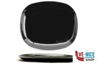porcellana EVOLUTION BLACK-PIATTO RETTANGOLARE CM28X23 P1137 ARC INTERNATIONAL FRANCE