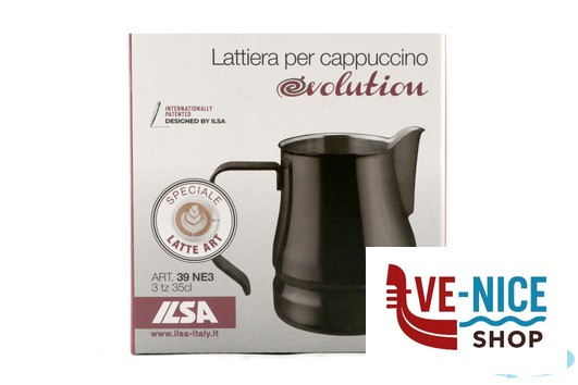 acciaio EVOLUTION NERA-LATTIERA CL 35 TAZZE 3 INOX 39NE3 ILSA - immagine 4