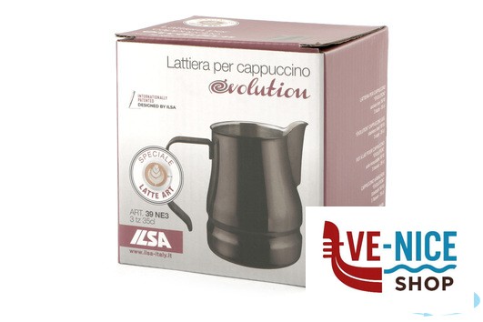acciaio EVOLUTION NERA-LATTIERA CL 35 TAZZE 3 INOX 39NE3 ILSA - immagine 3