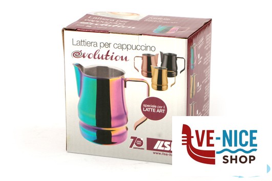 acciaio EVOLUTION ORO-LATTIERA CL 50 TAZZE 6 INOX 39OR6 ILSA - immagine 3