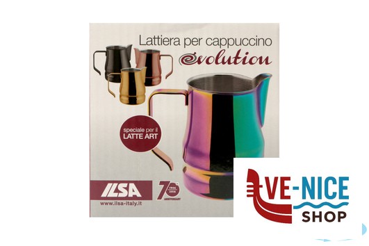 acciaio EVOLUTION ORO-LATTIERA CL 50 TAZZE 6 INOX 39OR6 ILSA - immagine 4