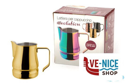 acciaio EVOLUTION ORO-LATTIERA CL 50 TAZZE 6 INOX 39OR6 ILSA - immagine 2