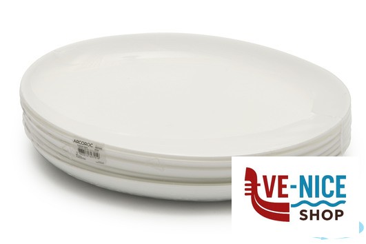 vetro/opale EVOLUTION - PIATTO OVALE BBQ CM 33X25 N9364 ARC INTERNATIONAL FRANCE - immagine 3