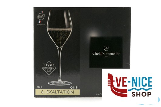 vetro EXALTATION - CALICE FLUT CL 30 ARC INTERNATIONAL FRANCE - immagine 5