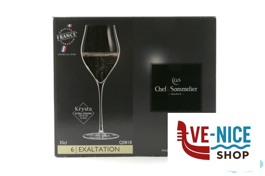 vetro EXALTATION - CALICE FLUT CL 35 Q0818 ARC INTERNATIONAL FRANCE - immagine 5