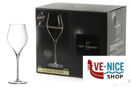 vetro EXALTATION - CALICE FLUT CL 35 Q0818 ARC INTERNATIONAL FRANCE - immagine 2