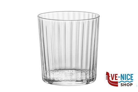 bicchieri bibita EXCLUSIVA - CONFEZIONE 12 BICCHIERI NEGRONI CL 35,5 CON BORDO TEMPERATO BORMIOLI ROCCO