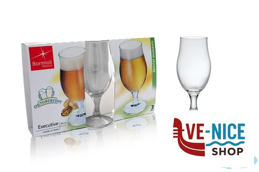 vetro EXECUTIVE CONFEZIONE 3 CALICI BIRRA CL 37,5 BORMIOLI ROCCO - immagine 4