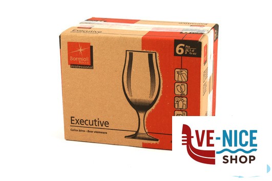 vetro EXECUTIVE CONFEZIONE 6 CALICI BIRRA CL 26,2 BORMIOLI ROCCO - immagine 3