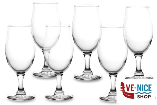 vetro EXECUTIVE-CONFEZIONE 6 CALICI BIRRA CL 37,5 BORMIOLI ROCCO